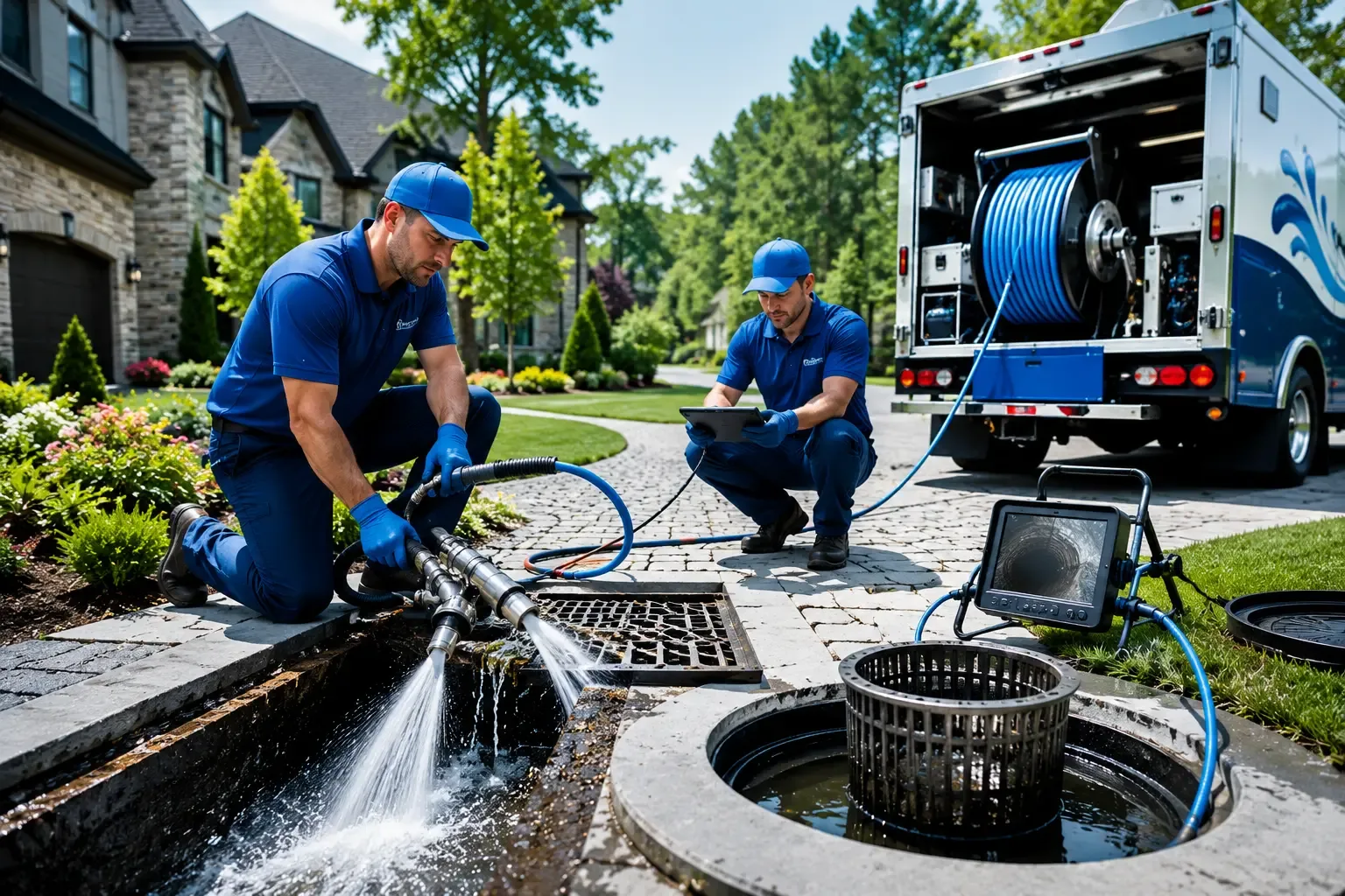Local outdoor drain cleaning professionals in Mission, TX