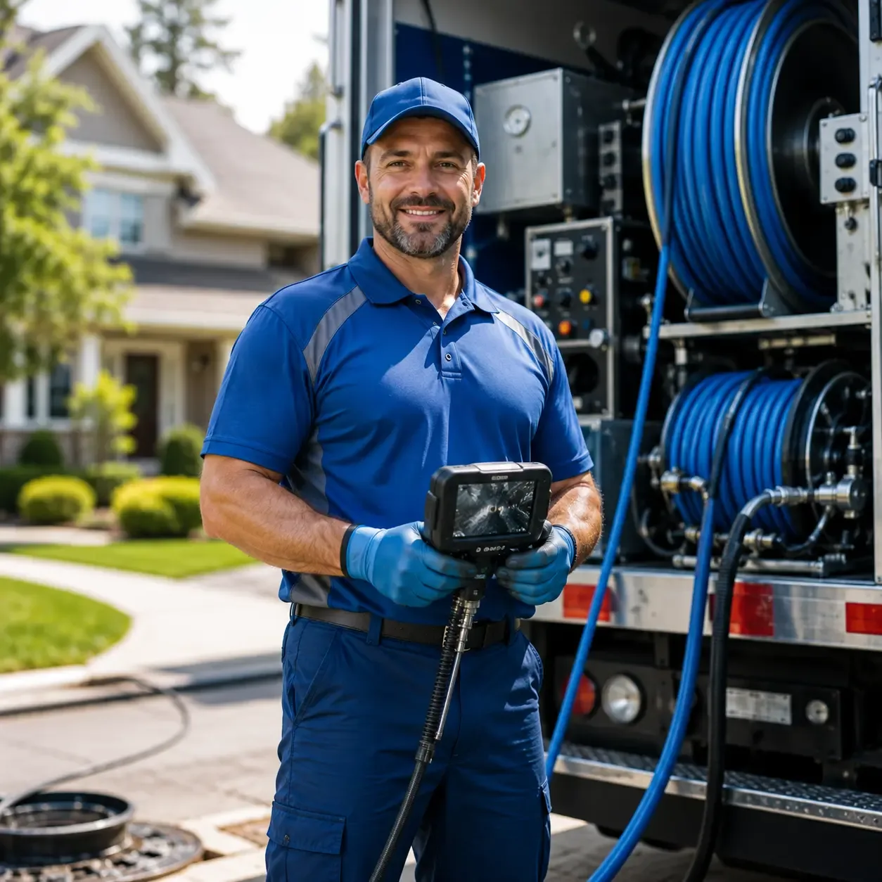 Local outdoor drain cleaning specialists in Mission, TX